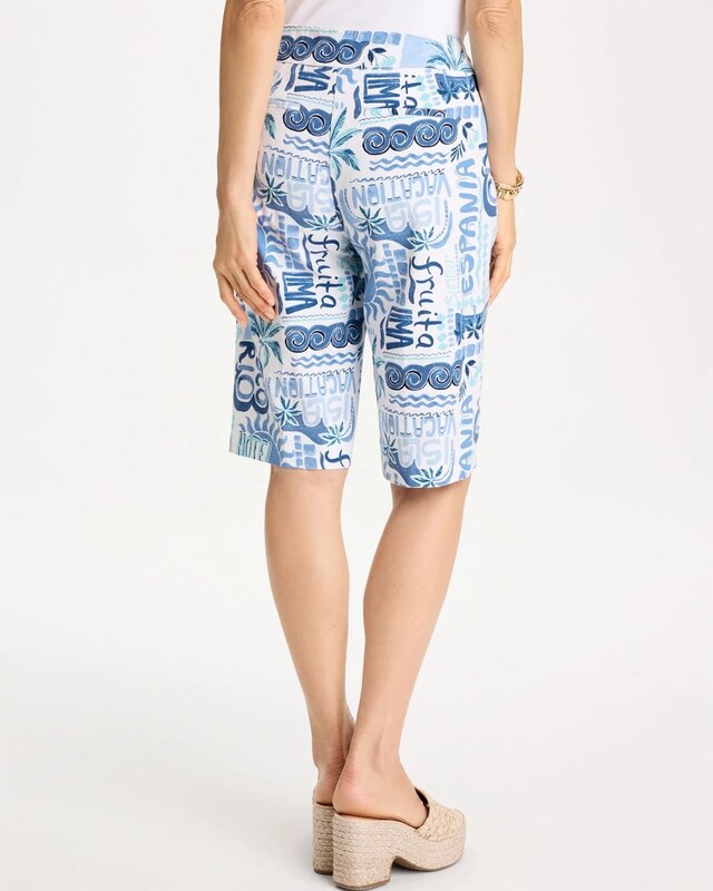 Tropical Brigitte Slim Shorts - image 3